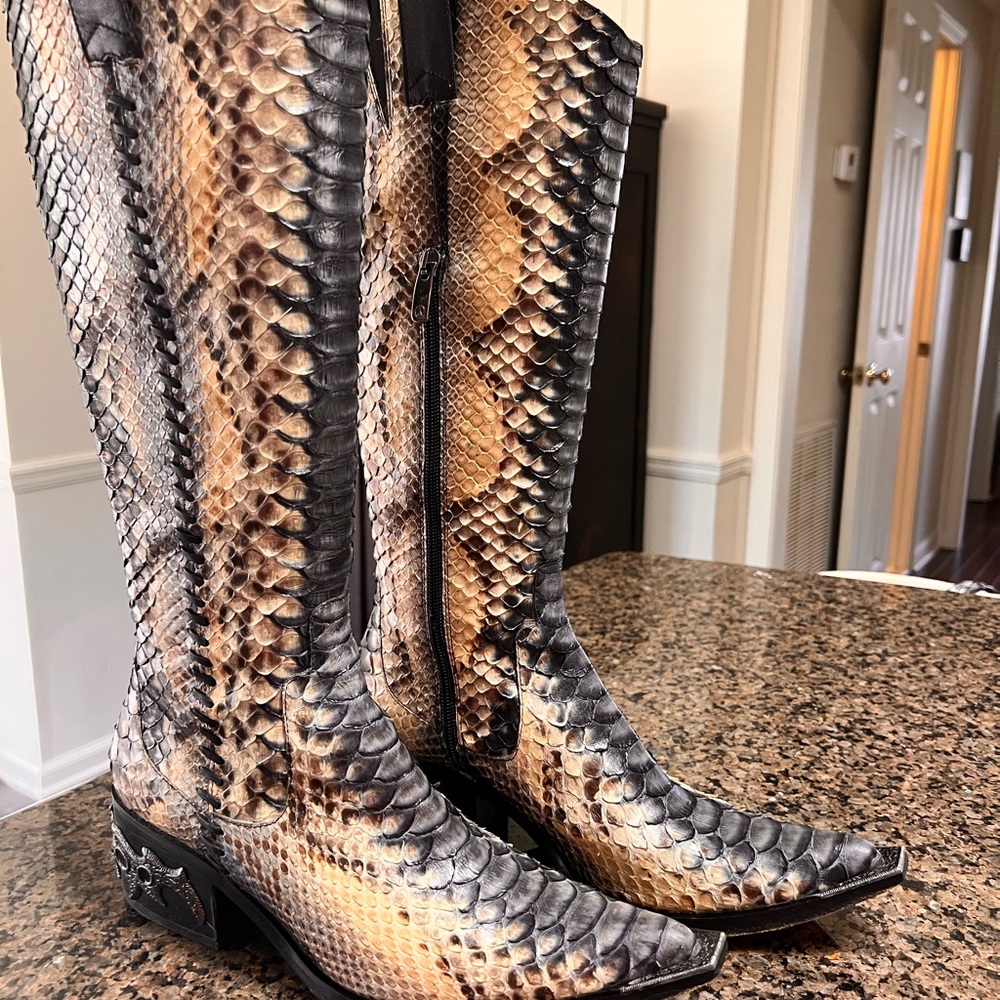 Donald J. Pliner Western Couture Boots  Limited Edition